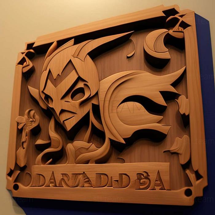 3D модель Disgaea D2 Гра «Яскравіша темрява». (STL)